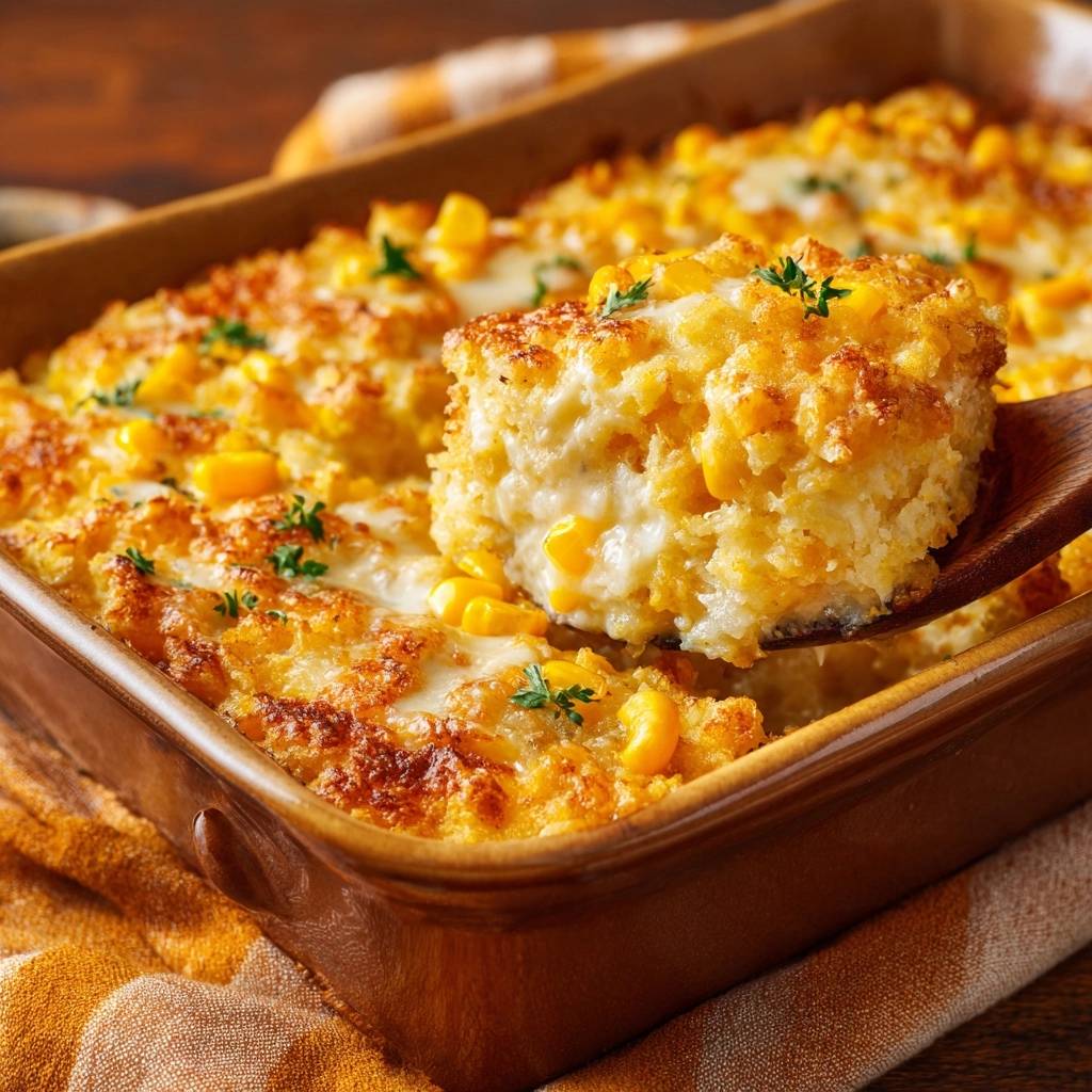 Cremiger Maisauflauf (Nie wieder wässrig!)
