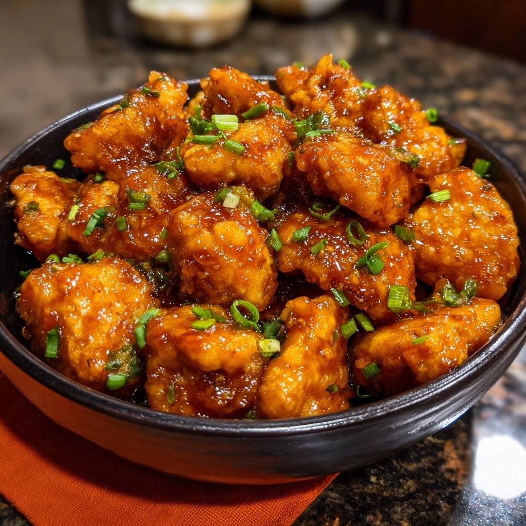 Knuspriges Süß-Scharfes Hähnchen