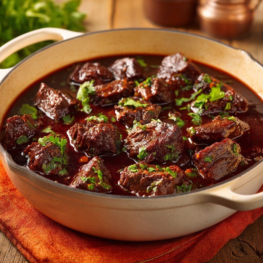 Zartes Rindergulasch