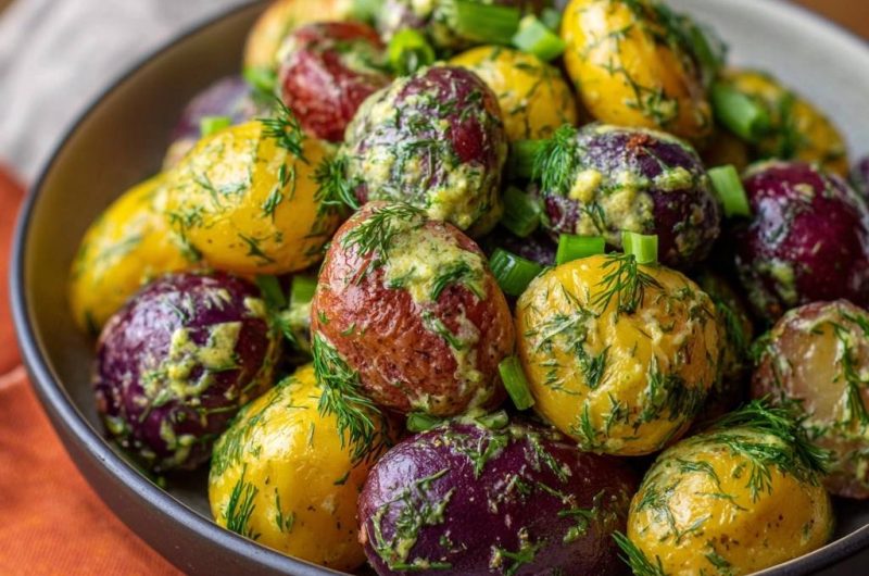 Bunter Dill-Kartoffelsalat