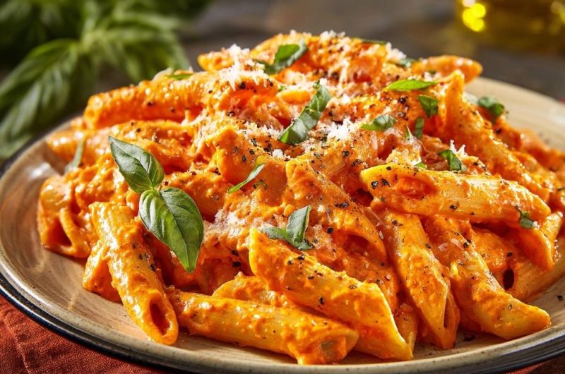 Cremige Tomaten-Penne