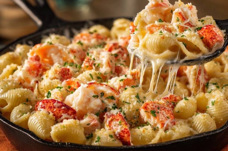 Cremiger Hummer-Mac & Cheese