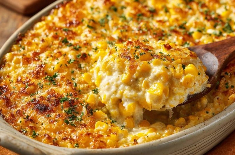 Cremiger Maisauflauf (Nie wieder wässrig!)