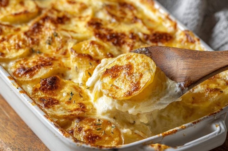 Cremiges Kartoffelgratin (Keine wässrige Sauce mehr!)