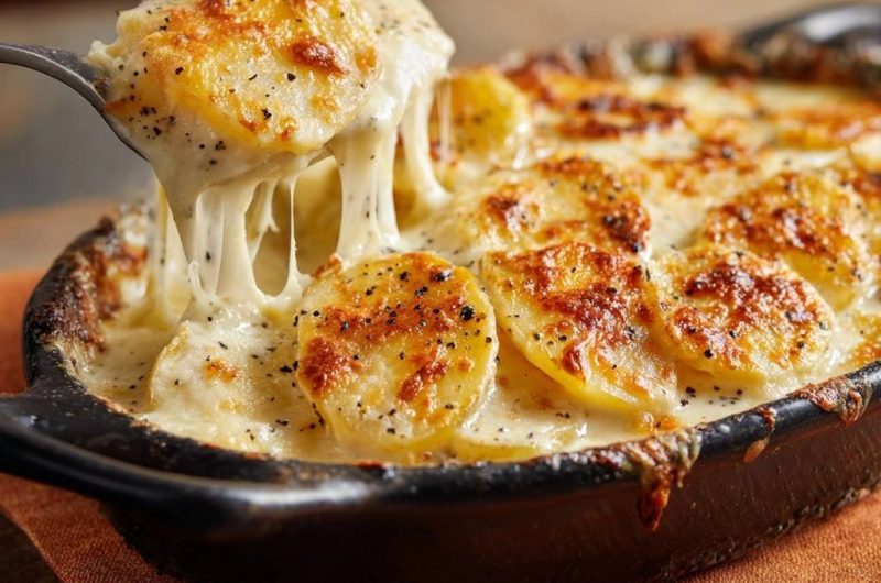 Cremiges Kartoffelgratin (Keine wässrige Soße mehr!)