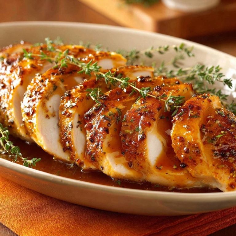 Geglasiertes Hähnchen mit Honig-Thymian – Saftig & Aromatisch