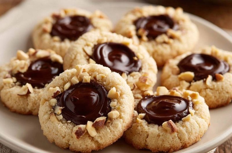 Haselnuss-Schokoladen-Plätzchen