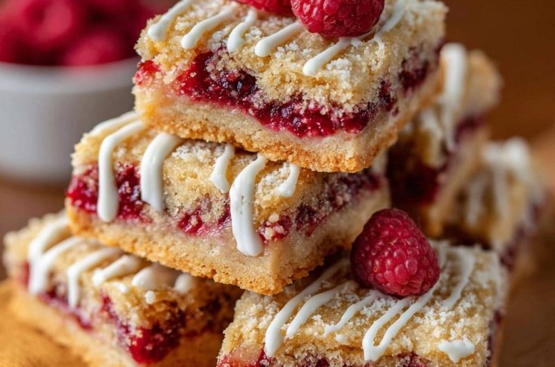 Himbeer-Streuselriegel