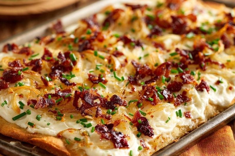 Kartoffel-Speck-Zwiebel-Blech