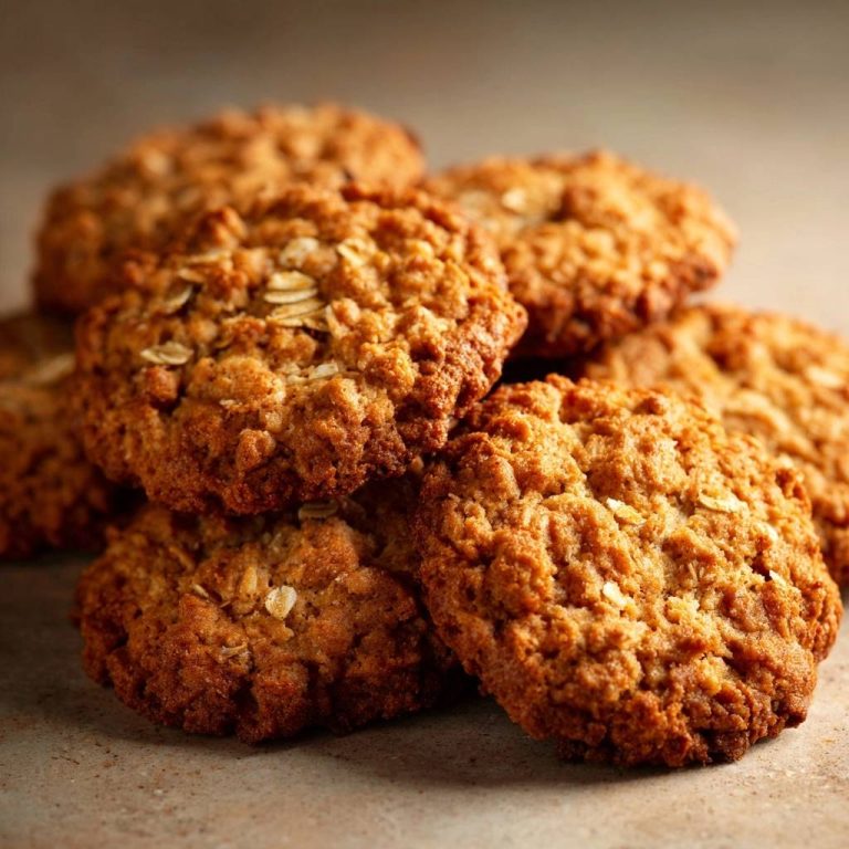 Knusprige Haferflocken-Kekse (Nie wieder flache Kekse!)