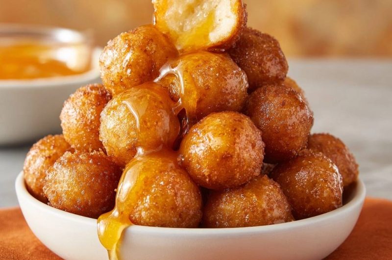 Knusprige Honig-Kartoffelbällchen