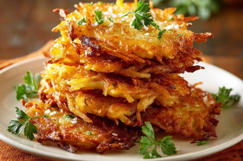 Knusprige Reibekuchen (Nie wieder matschig!)