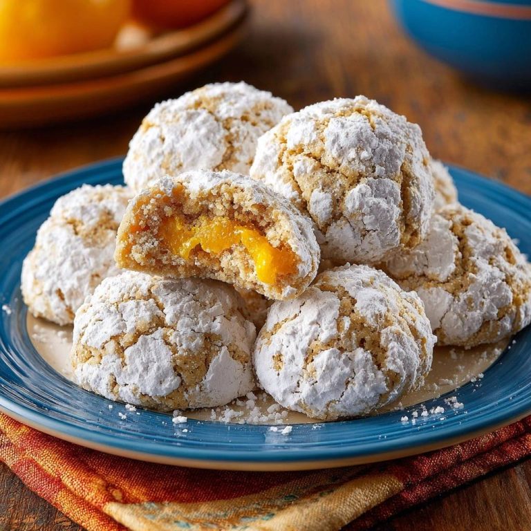 Knusprige Zitronen-Schneebällchen (Nie wieder auslaufende Füllung!)