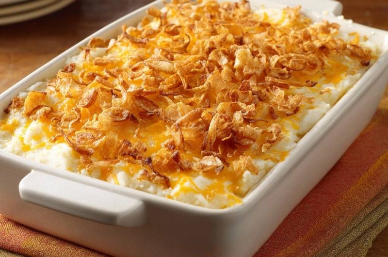 Knuspriger Käse-Kartoffel-Auflauf
