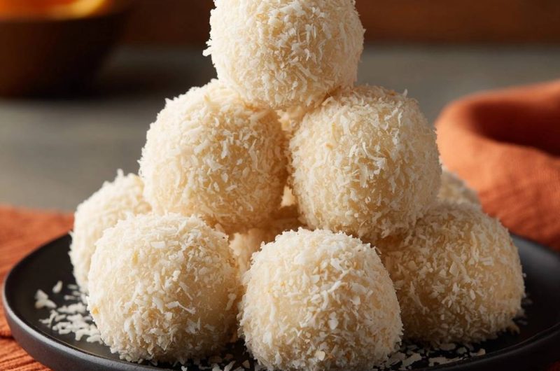 Kokos-Kürbis-Bällchen (Nie wieder bröckelnde Bällchen!)