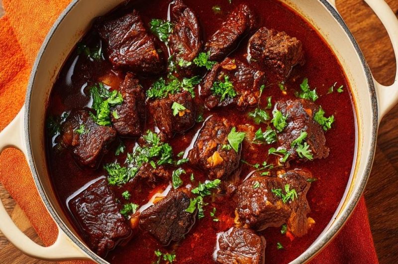 Zartes Rindergulasch