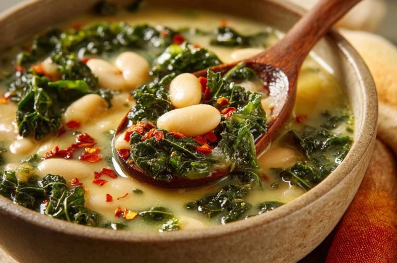 Grünkohl-Bohnen-Suppe