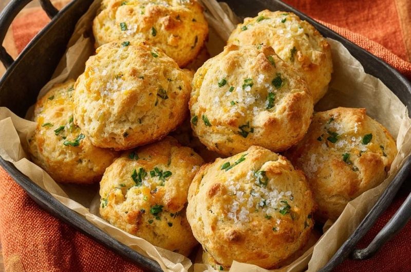 Käse-Petersilien-Brötchen
