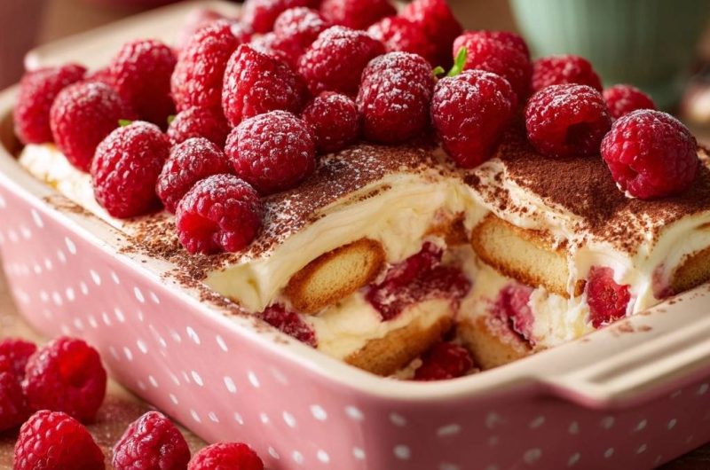 Himbeer-Tiramisu