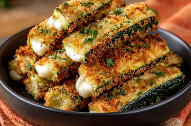 Zucchini-Käse-Sticks