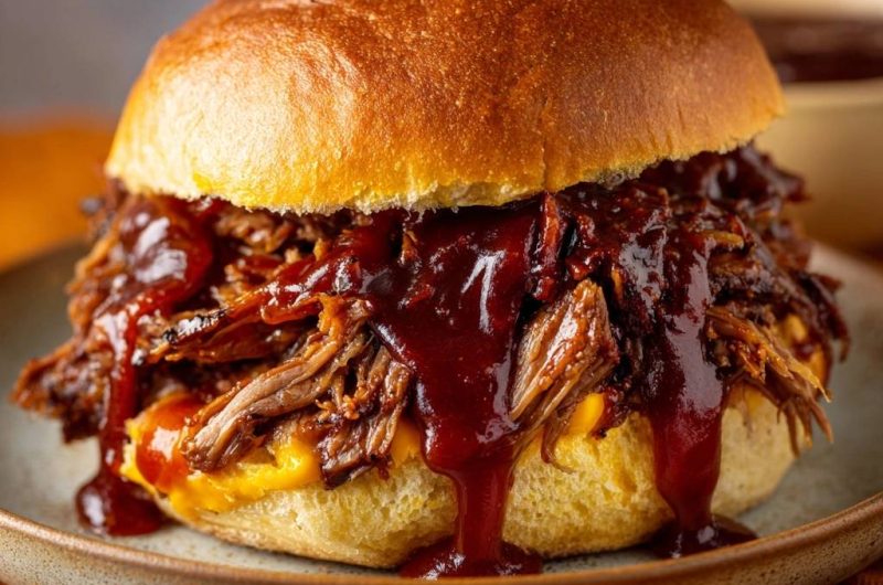 Pulled Beef Burger