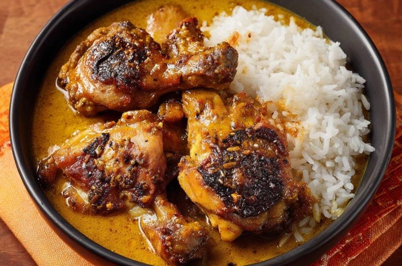 Gelbes Hähnchen-Curry