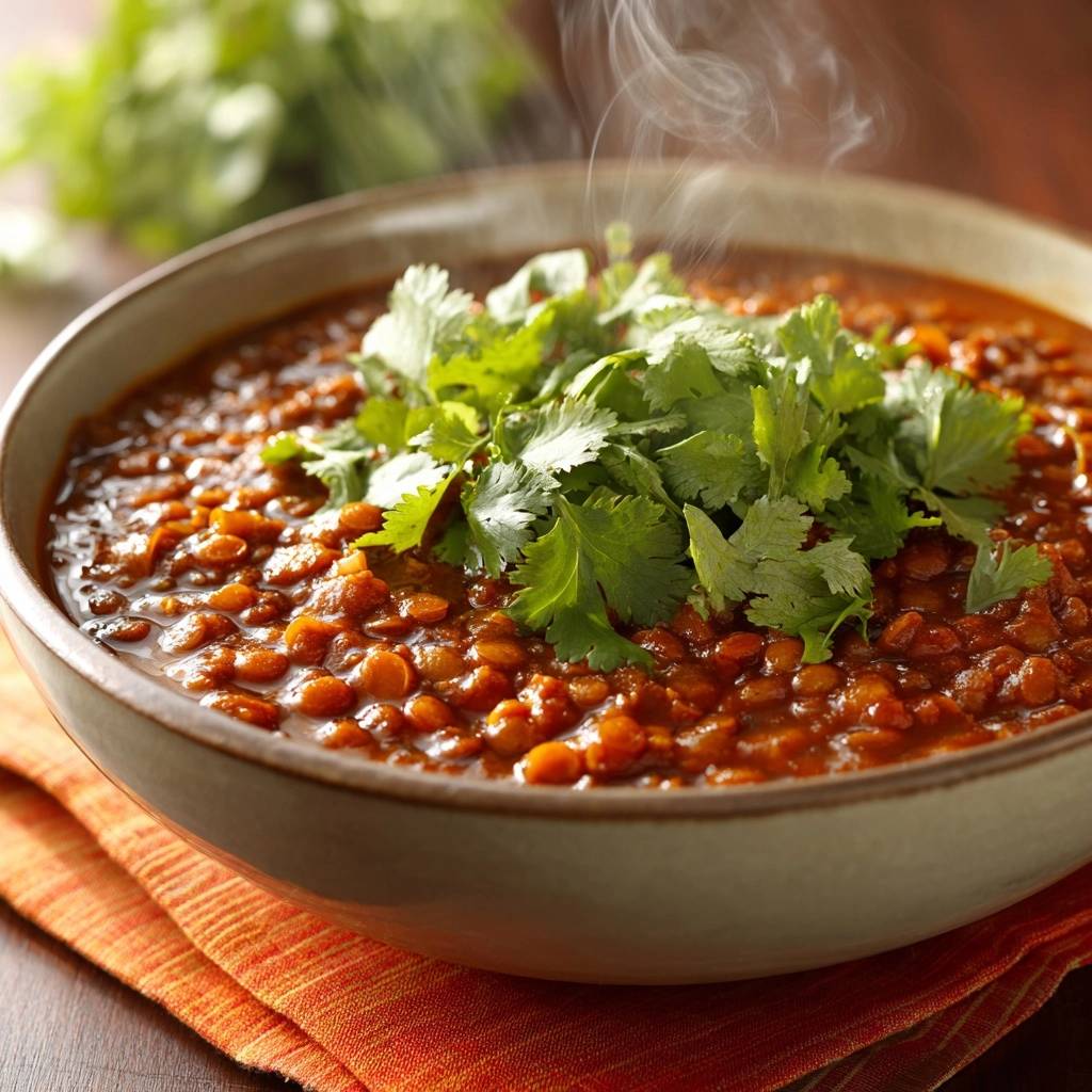 Cremige Rote Linsensuppe