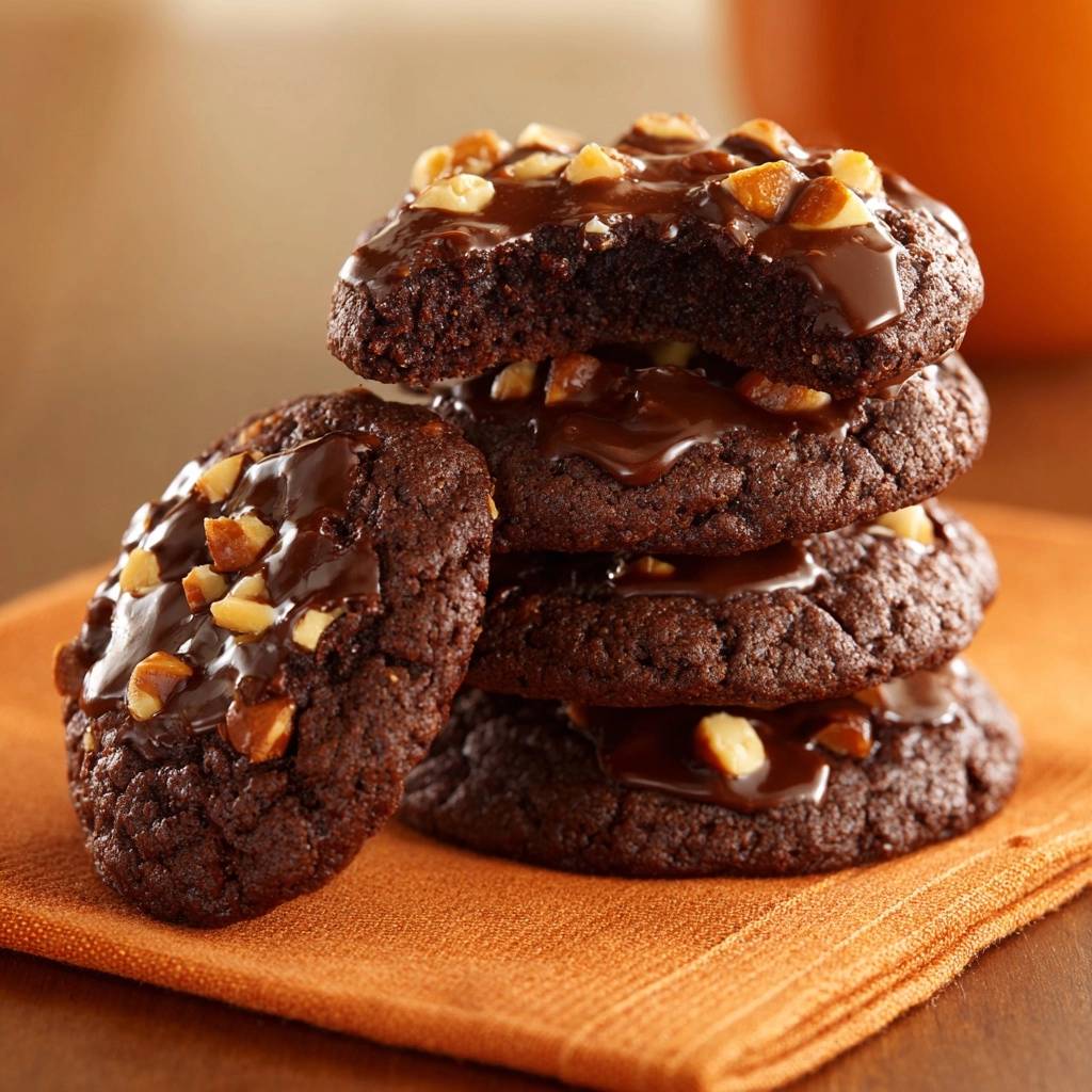 Saftige Schoko-Nuss-Kekse (Nie wieder flache Kekse!)