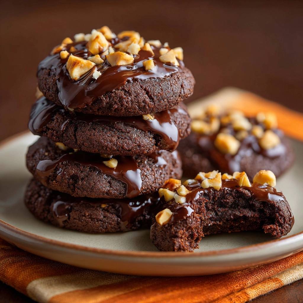 Saftige Haselnuss-Schokoladenkekse (Nie wieder flache Kekse!)