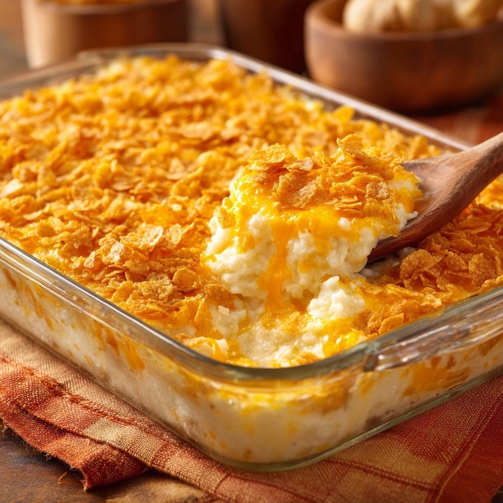 Knuspriger Käse-Kartoffel-Auflauf