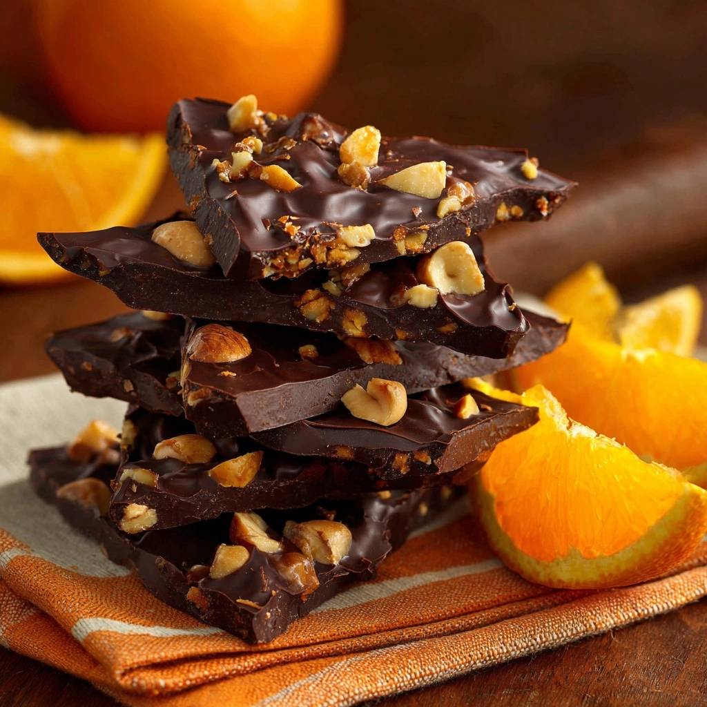 Pekannuss-Orangen-Schokoladenbark (Nie wieder weiße Blüte!)