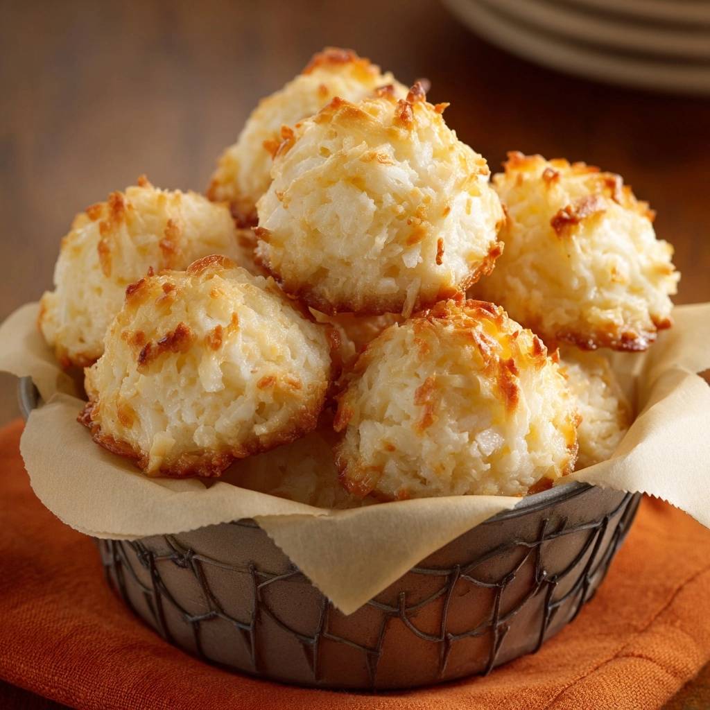 Perfekte Kokosmakronen (Nie wieder auseinanderfallende Makronen!)