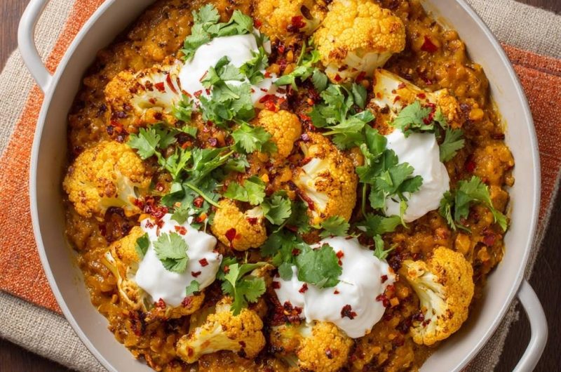 Blumenkohl-Dal (Nie wieder matschiger Blumenkohl!)