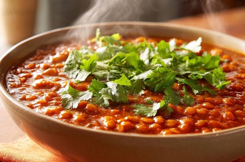 Cremige Rote Linsensuppe