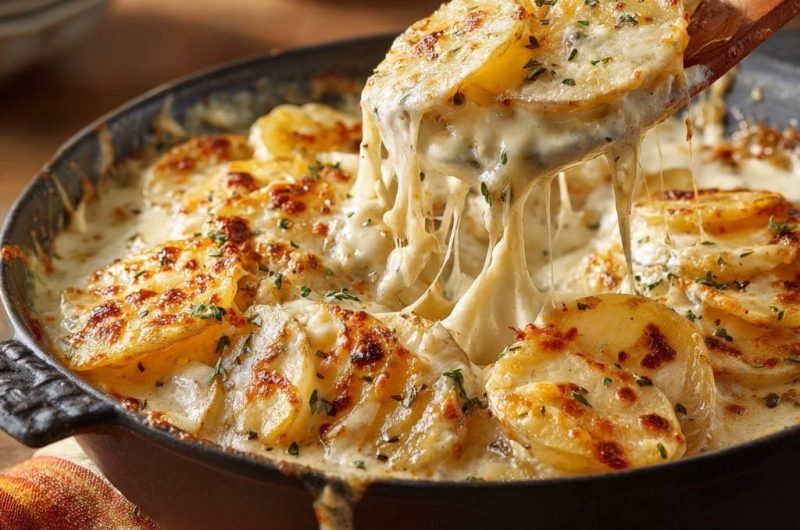 Cremiger Kartoffelgratin