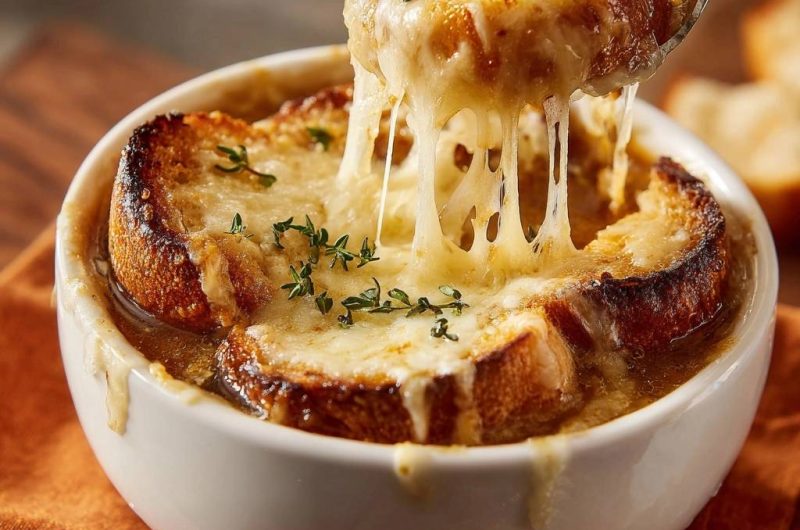 Französische Zwiebelsuppe