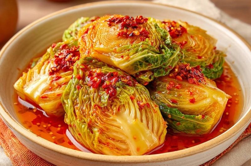 Hausgemachtes Koreanisches Kimchi