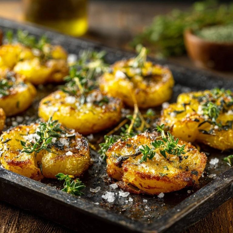 Knusprige Thymian-Kartoffelscheiben – Nie wieder matschig!