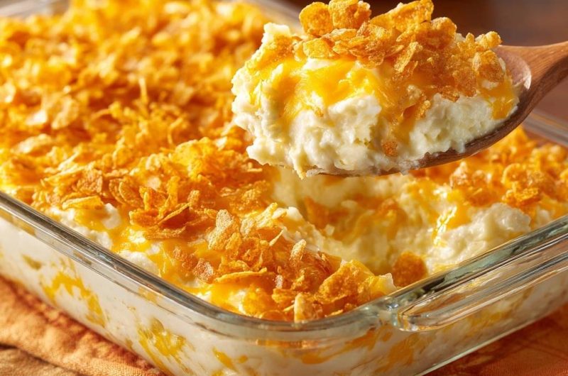 Knuspriger Käse-Kartoffel-Auflauf