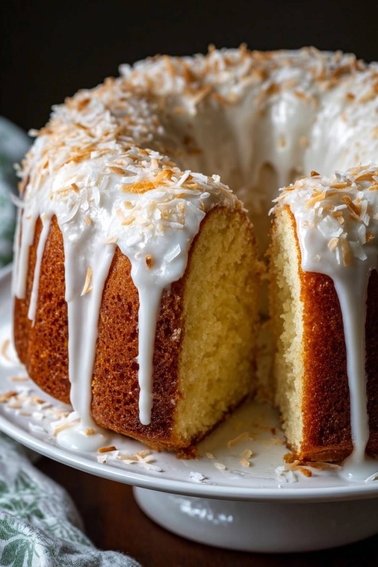 Kokos-Gugelhupf (Nie wieder anklebender Gugelhupf!)