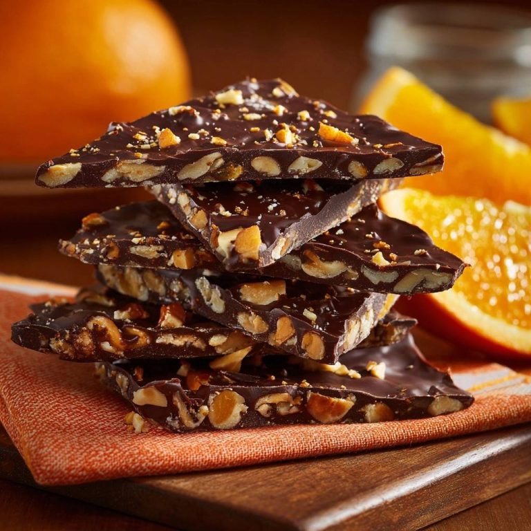 Pekannuss-Orangen-Schokoladenbark (Nie wieder weiße Blüte!)