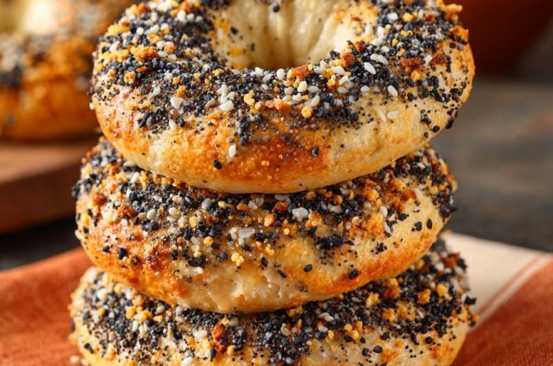 Perfekte Sesam-Bagels (Nie wieder zugeklebtes Loch!)