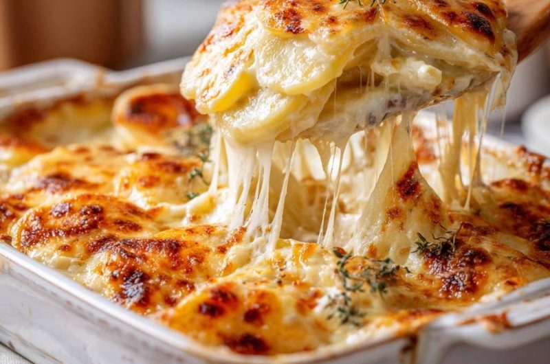 Perfektes Kartoffelgratin