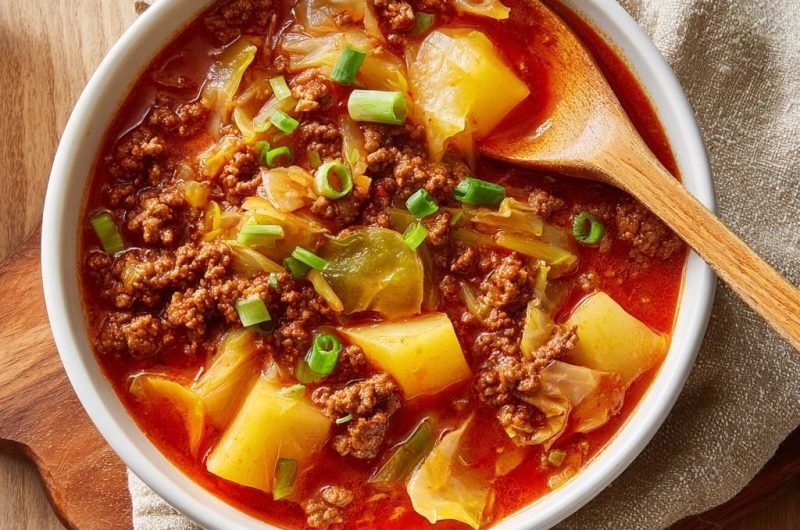 Sämiger Hack-Kohl-Eintopf mit Kartoffeln (Keine wässrige Soße mehr)