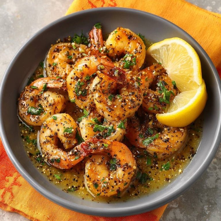 Saftige Knoblauch-Pfeffer-Garnelen: Zart in 90 Sekunden!