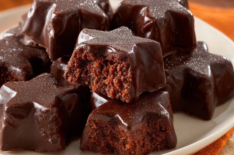 Schokostern-Brownies