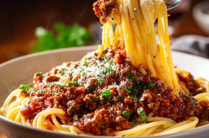 Spaghetti Bolognese (Keine wässrige Soße mehr)
