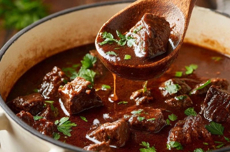 Zartes Rindergulasch