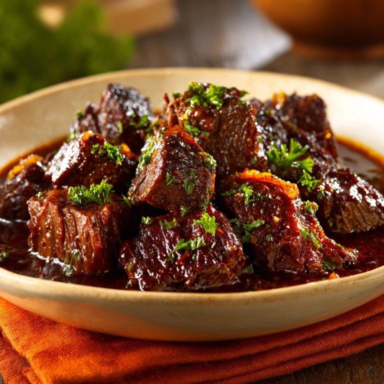 Zartes Rindfleisch in Orangensoße – Rezept