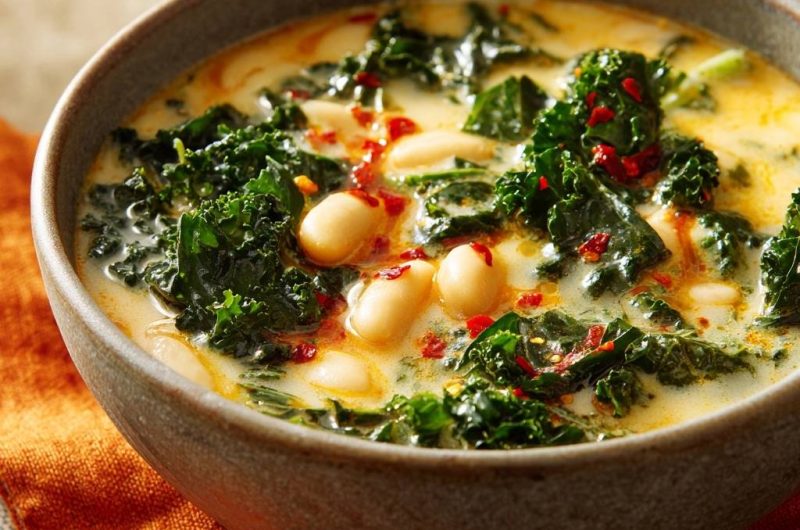 Grünkohl-Bohnen-Suppe